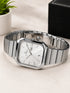 FTTPON Silver Elegance – Premium Stainless Steel Watch