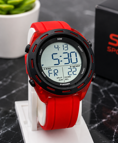 PIAOMA Sports Digital Watch – Bold & Sporty Style